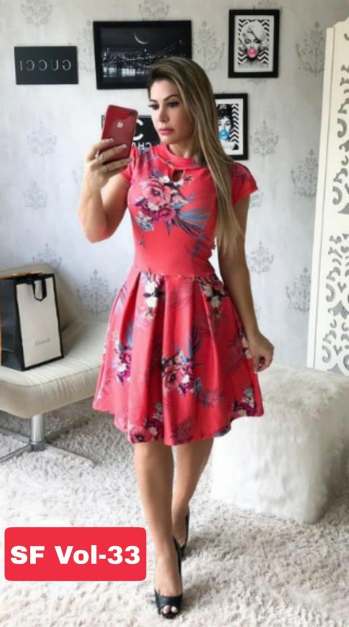 Pink Floral Dress
